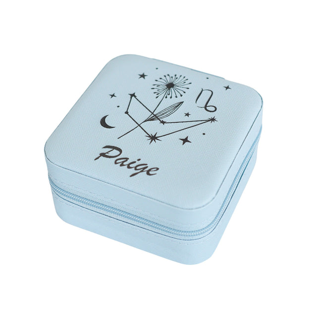Custom Zodiac Jewelry Keeper Box - Personalized Storage for Your Treasured Pieces