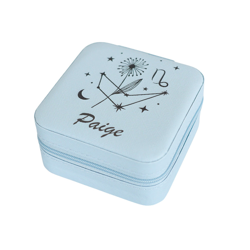 Custom Zodiac Jewelry Keeper Box - Personalized Storage for Your Treasured Pieces