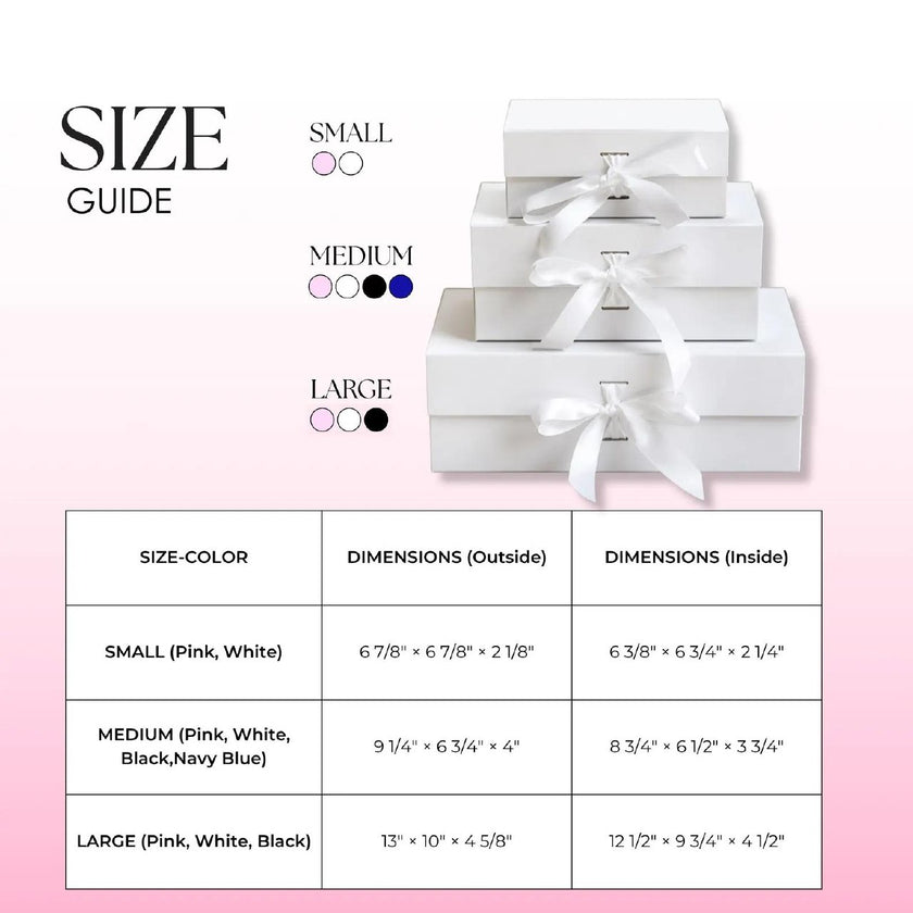 Custom Logo Gift Box Magnetic | Branded Packaging for Small Business