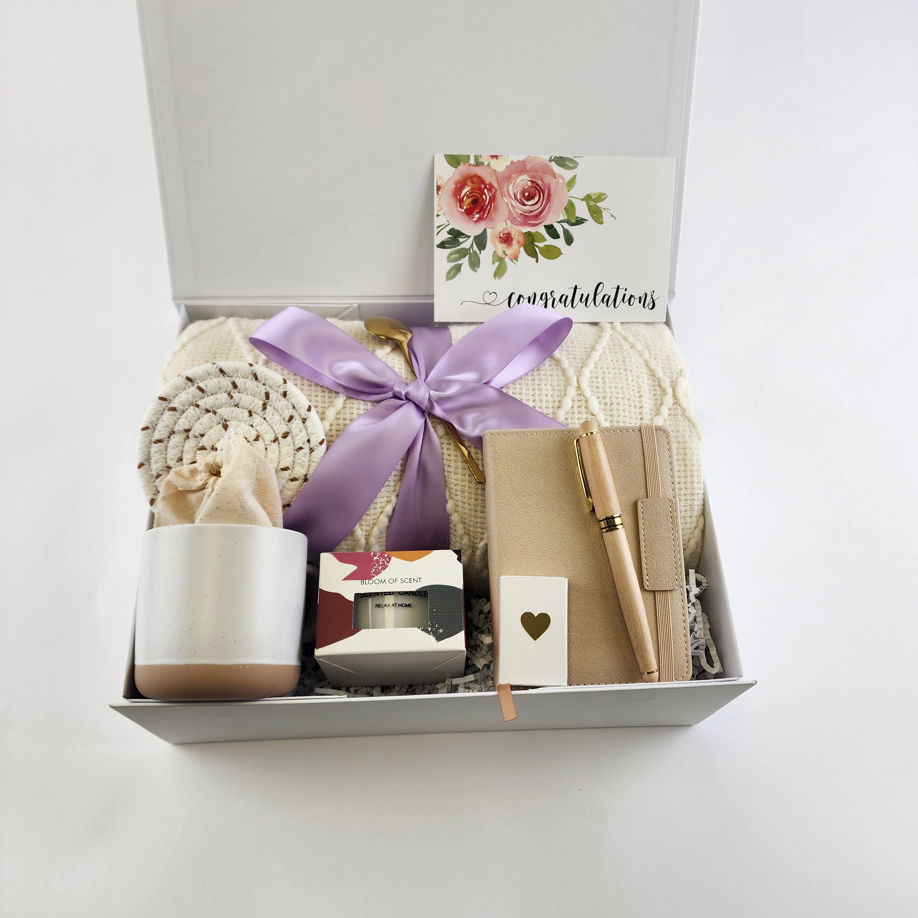 Comfort & Creativity Gift Set – 9-Piece Bundle with Optional Cozy Blanket