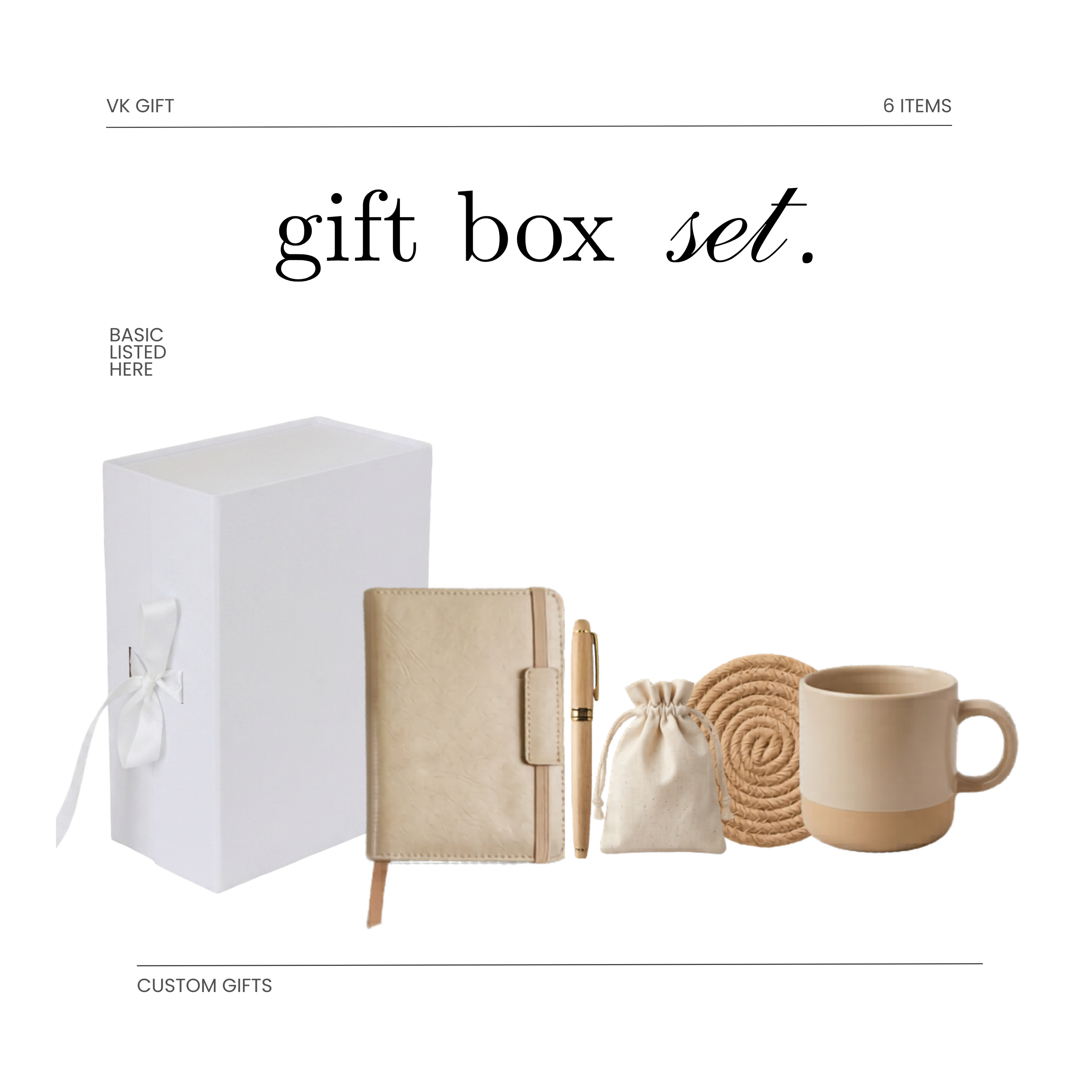 Hygge Creative Comfort Gift Box | Cozy Journal & Coffee Set