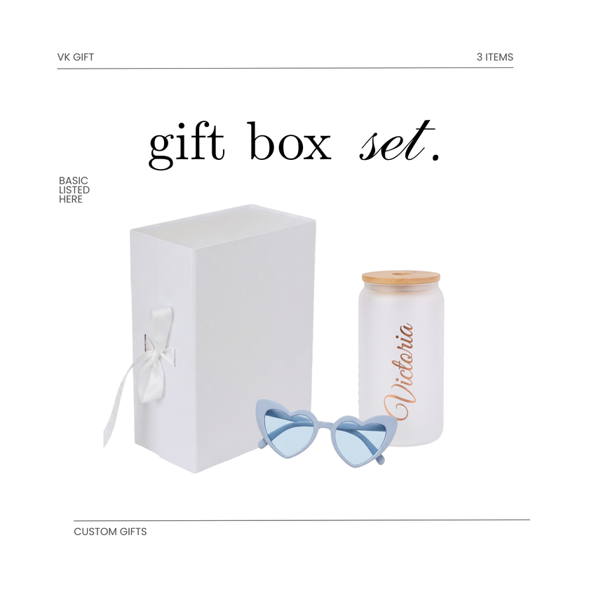 Elegant Gift Box with Frosted Tumbler – Perfect for Mothers, Bridesmaids & Friends