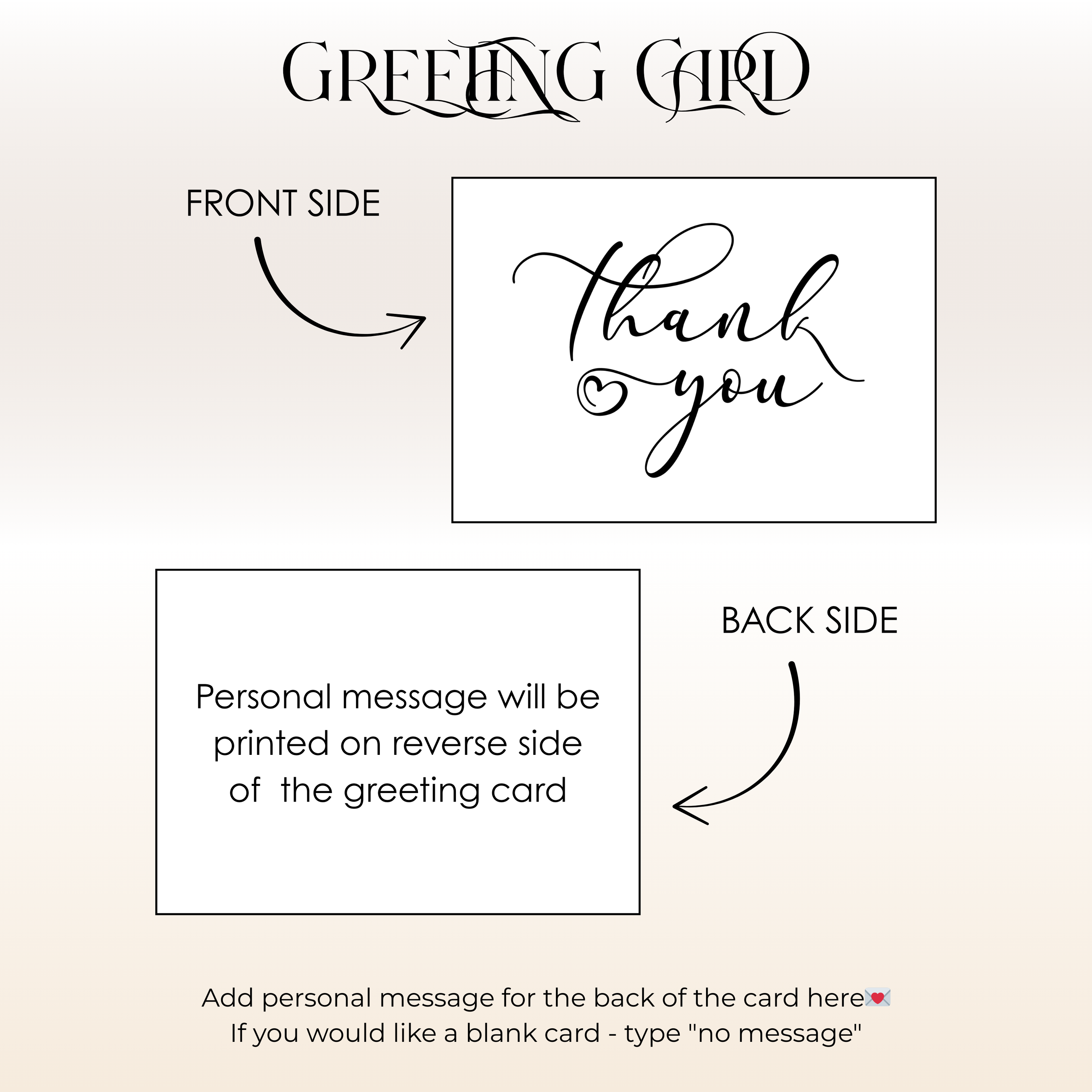 Self care gift box packaging and personalization message card