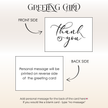 Self care gift box packaging and personalization message card