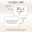 Hygge gift box banner with greeting card demonstration