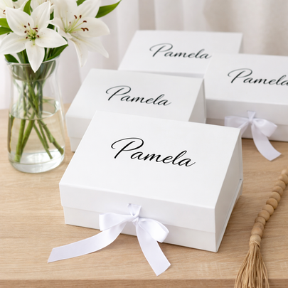Custom Logo Gift Box Magnetic | Branded Packaging for Small Business