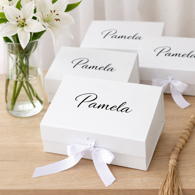Custom Logo Gift Box Magnetic | Branded Packaging for Small Business