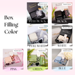 Bridesmaid gift box set usage and styling inspiration collage