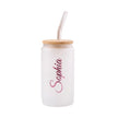 Custom Name Tumbler – Elegant Frosted 16 oz Cup for Coffee and Cold Drinks