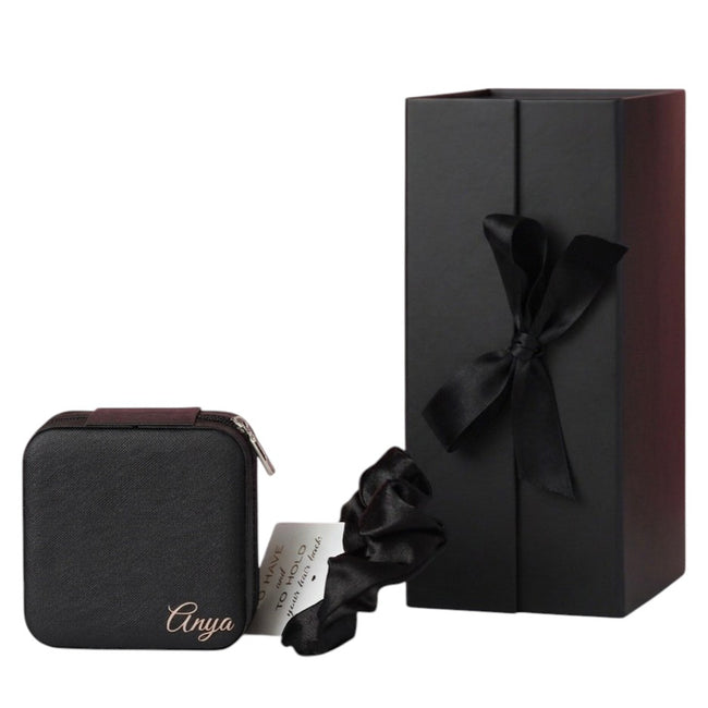 Elegant Personalized Jewelry Set – Custom Name Box and Accessory for Gifting