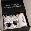 Personalized Gift Box Set – Glass Tumbler & Sunglasses for Bridesmaids & Special Occasions