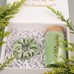 Glass Tumbler Bridesmaid Gift Set – Personalized 16 oz Tumbler & Scrunchie