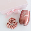 Mini Bridesmaid Gift Set – Personalized 12 oz Tumbler & Scrunchie