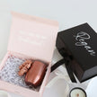 Mini Bridesmaid Gift Set – Personalized 12 oz Tumbler & Scrunchie