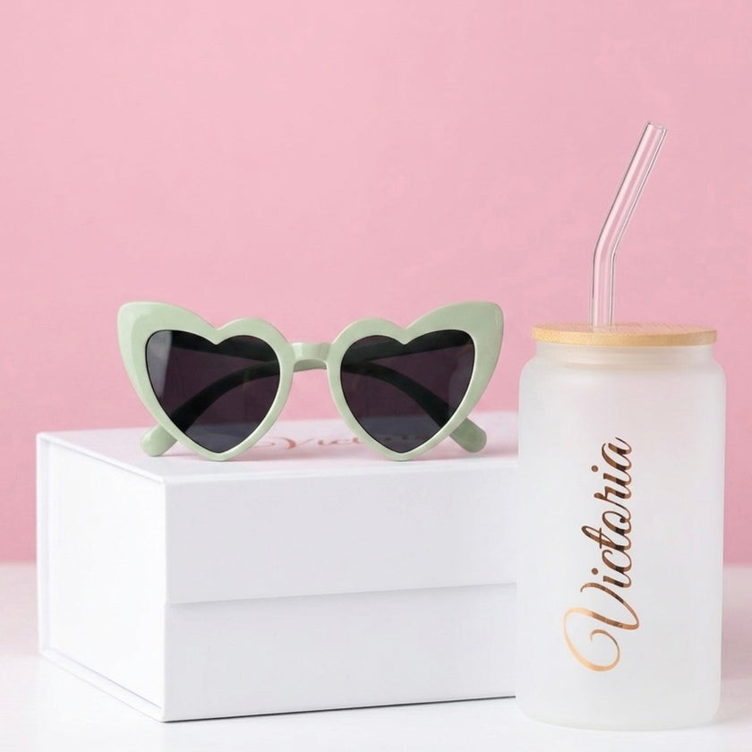 Elegant Gift Box with Frosted Tumbler – Perfect for Mothers, Bridesmaids & Friends