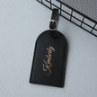 Custom Faux Leather Travel Set – Personalized Luggage Cover & Tag for Stylish Travelers