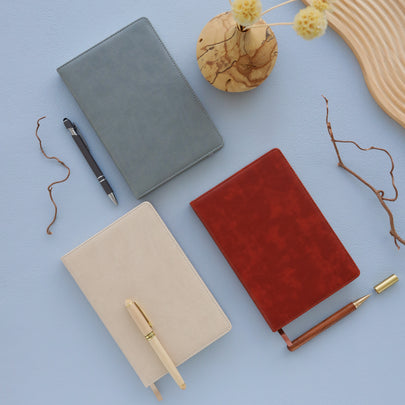 Personalized Floral Journal – Elegant Lined Notebook with Custom Name