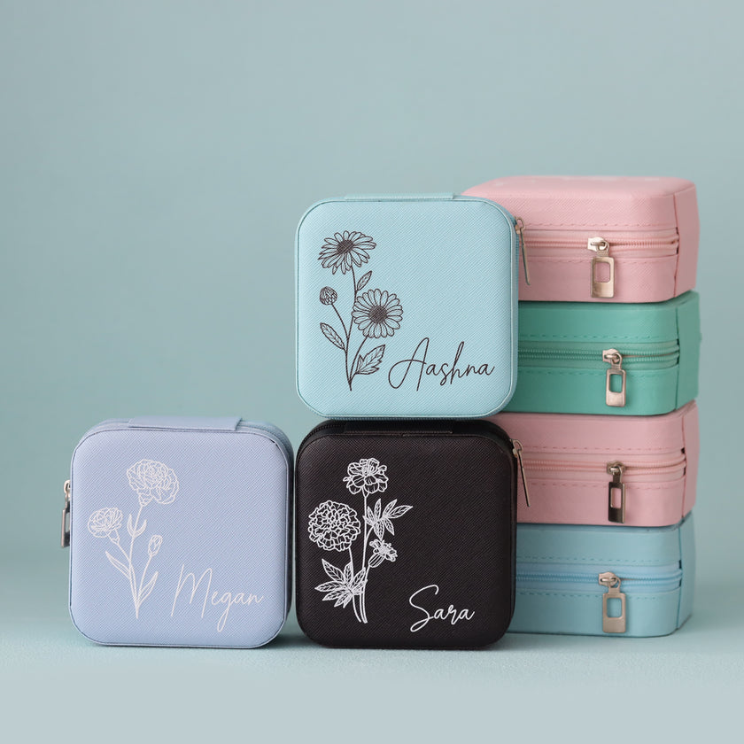 Custom Name Jewelry Organizer | Thoughtful Gift for Mom, Sister, Friend