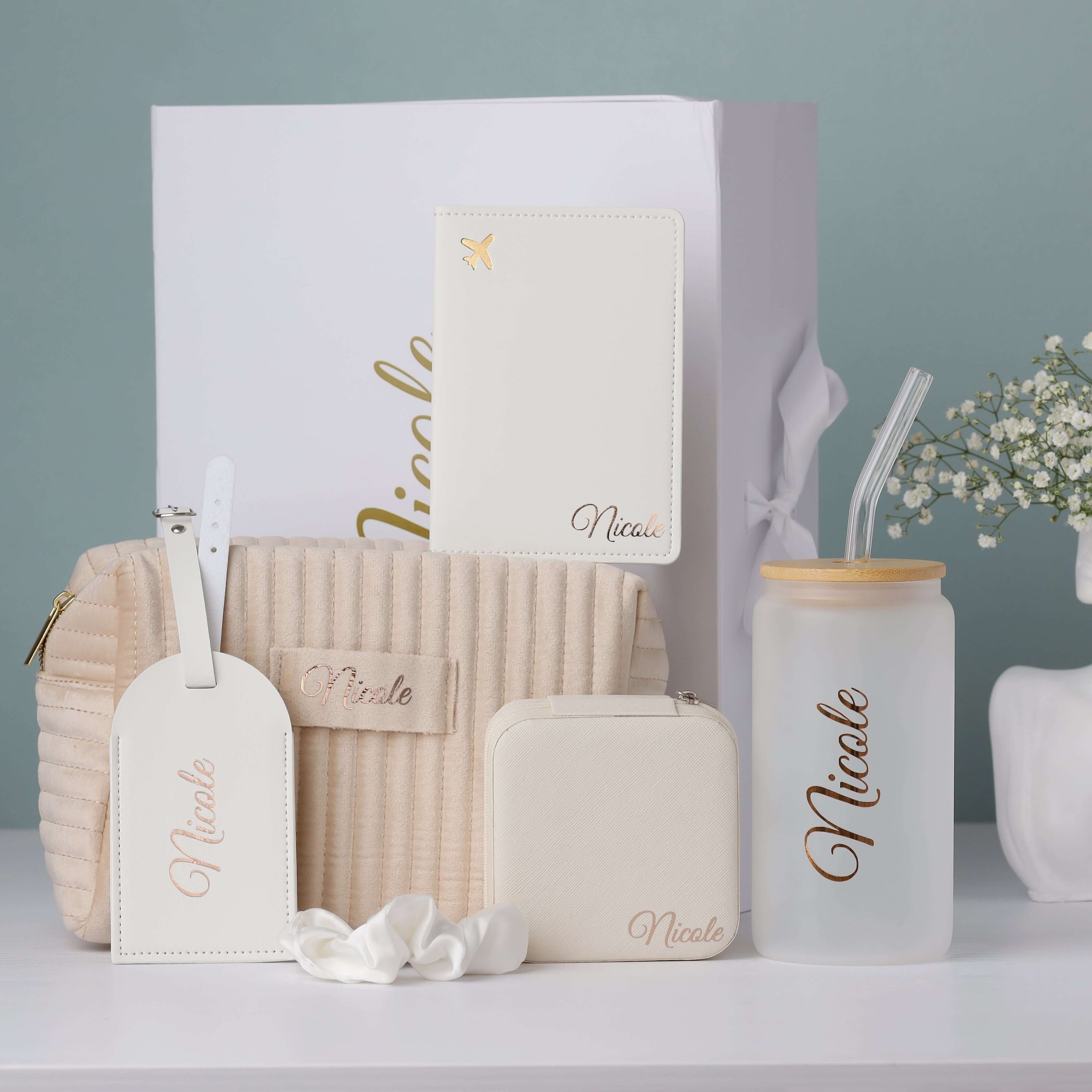 Bridesmaid proposal box set with gifts elegant bridal party set
