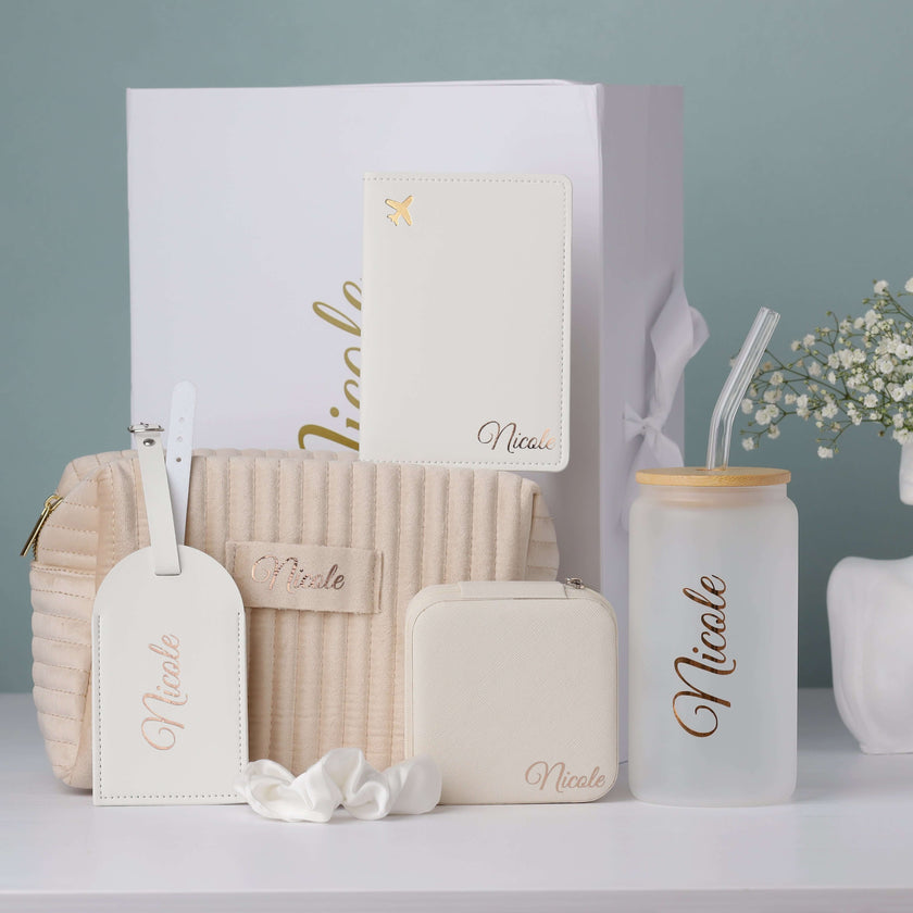Bridesmaid proposal box set with gifts elegant bridal party set