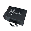 Large Personalized Magnetic Gift Box with Ribbon | Luxury Keepsake Box