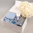 Personalized bridesmaid gift box with tumbler final set view