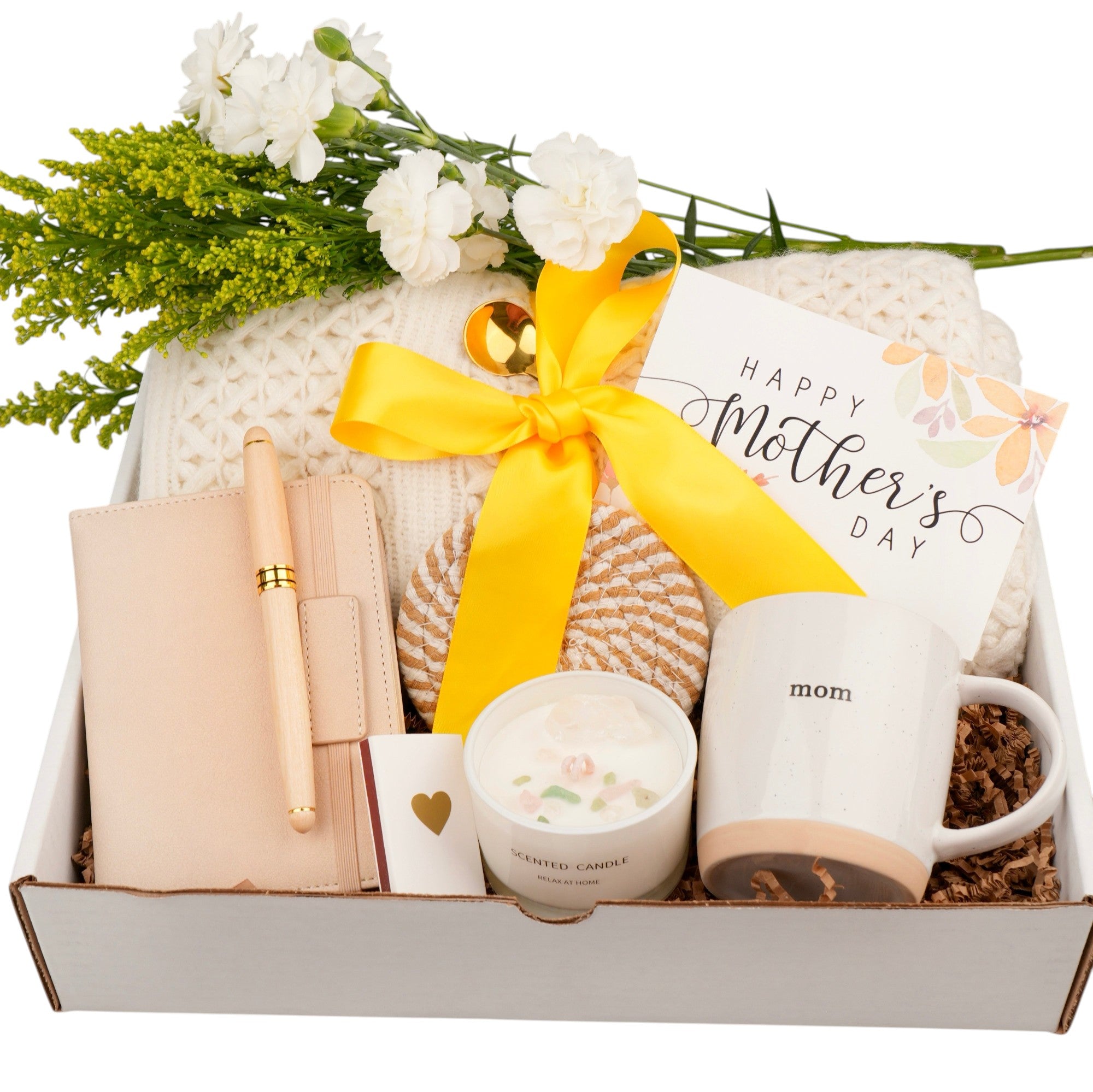 Large Cozy Mom Gift Box – Thoughtful & Personalized Comfort Set