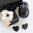 Bridesmaid gift set black combination