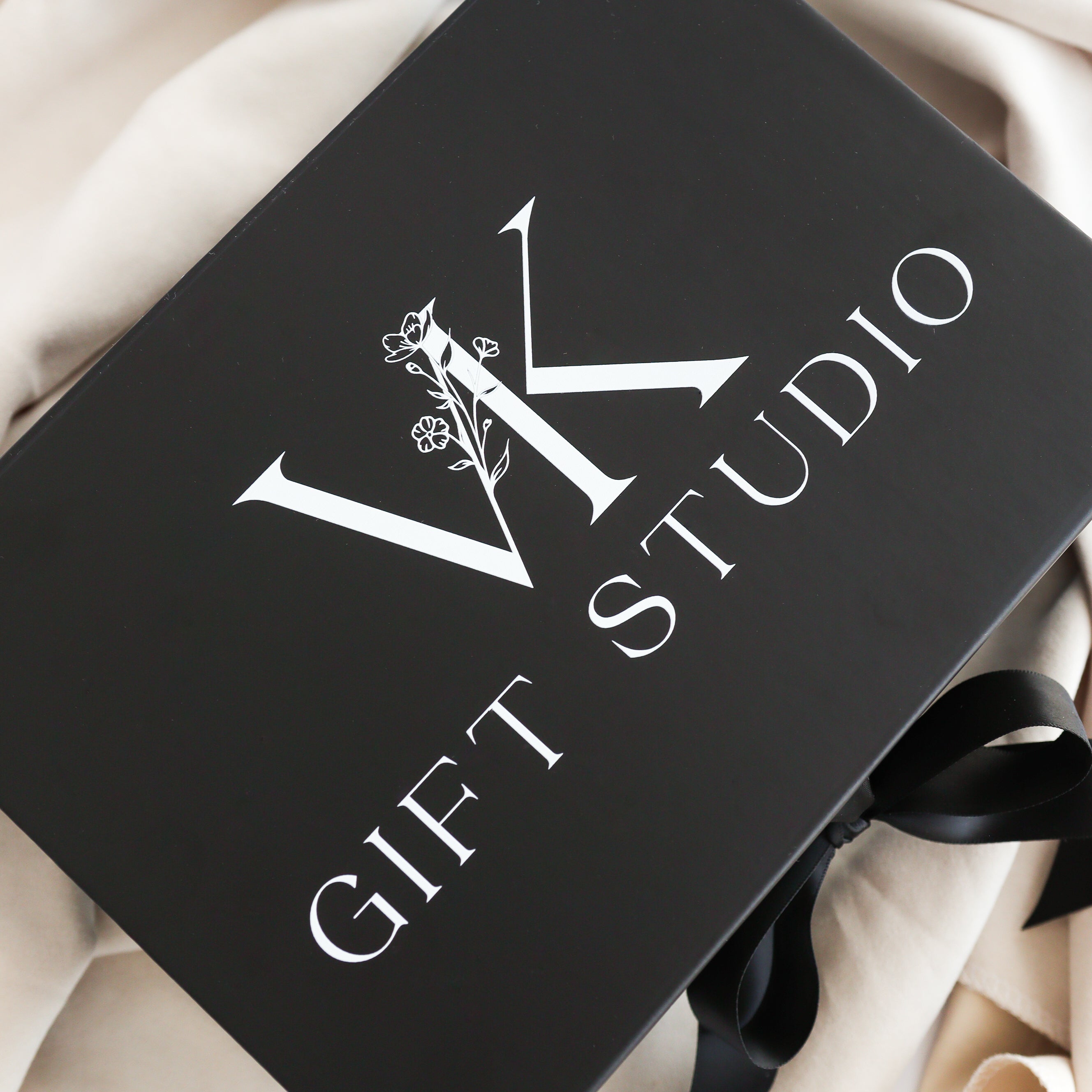 Personalized Gift Box – Custom Logo or Text Engraving on Lid