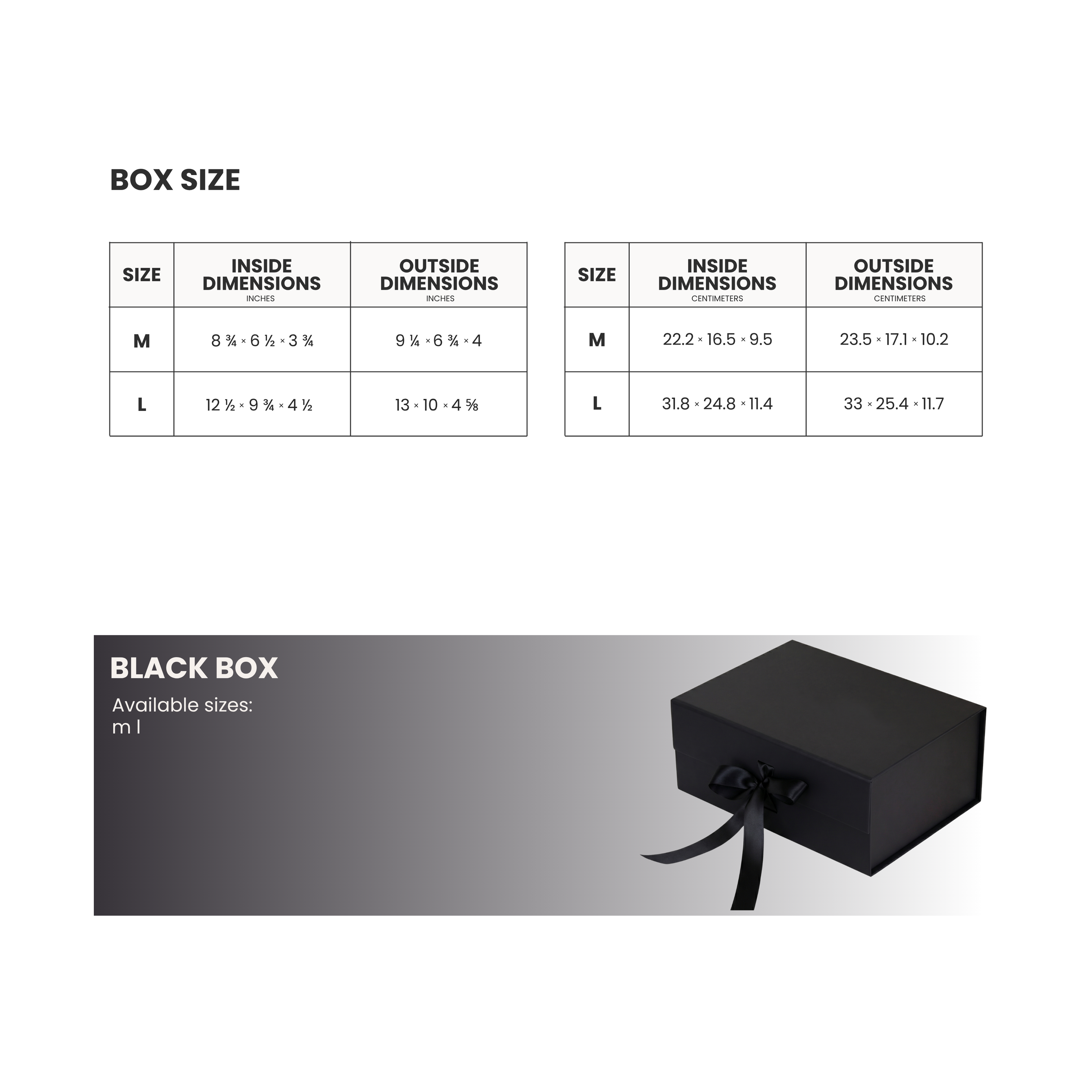Personalized Gift Box – Custom Logo or Text Engraving on Lid