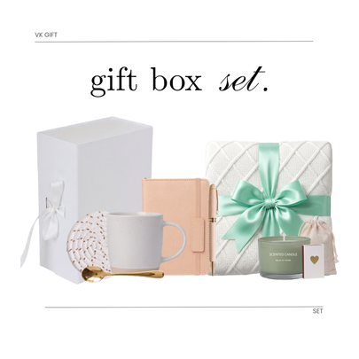 Premium Large Gift Set – Blanket, Journal, Mug & Relaxation Essentials