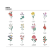 Personalized Travel Jewelry Box with Birth Flower Design – Custom Jewelry Organizer Case