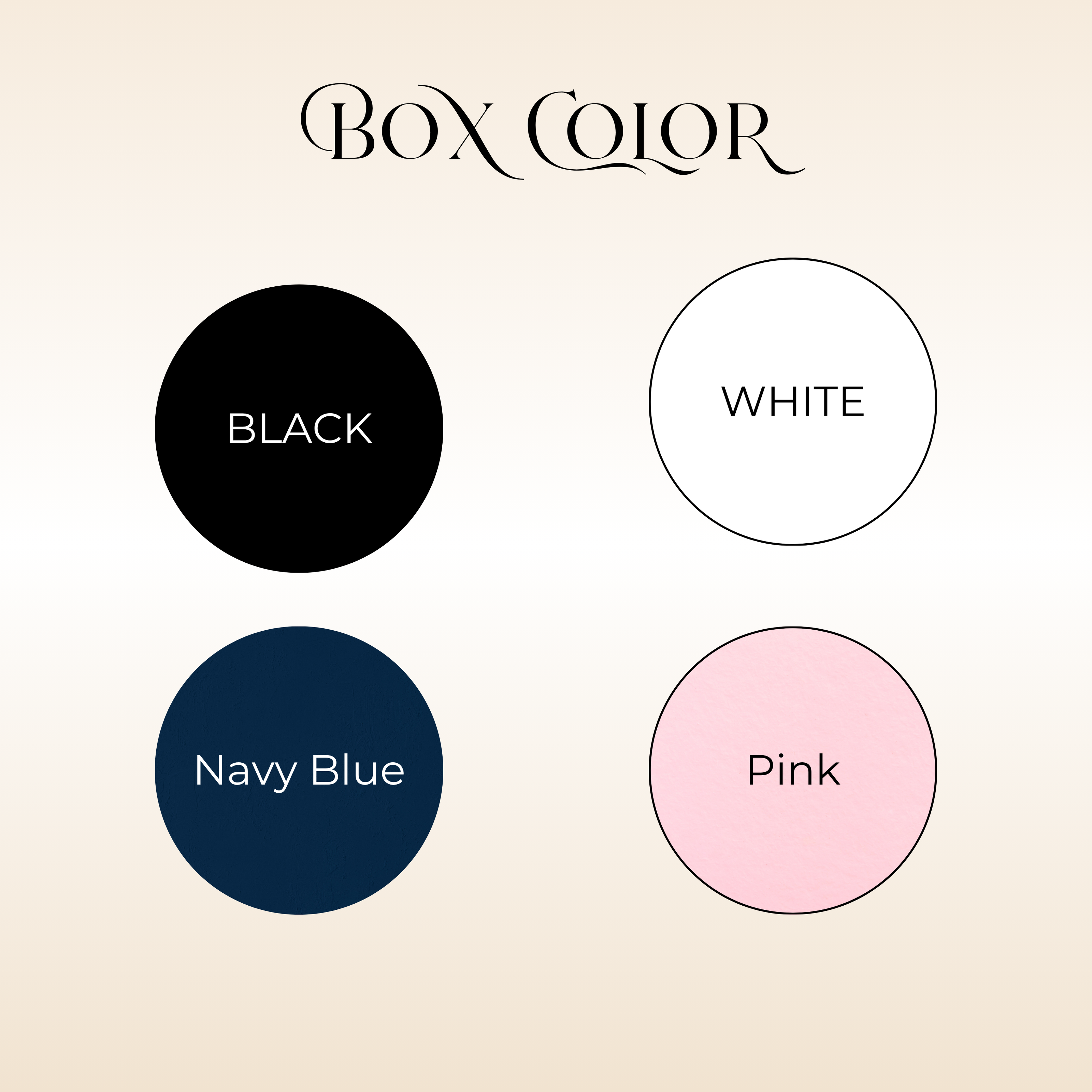 Magnetic gift box color options custom packaging selection