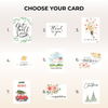 Hygge gift box banner with variation cards