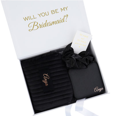 Personalized Bridesmaid Proposal Gift Box Set | Custom Bridal Party Keepsake