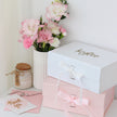 Large Personalized Magnetic Gift Box with Ribbon | Luxury Keepsake Box
