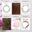 Save the date with heart Engraved