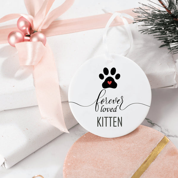 Personalized Pet Memorial Ornament