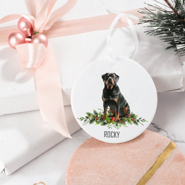 Rottweiler dog Ornament