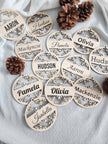 Personalized name ornament printed